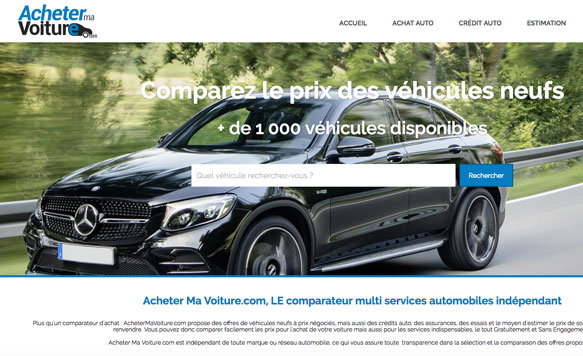 Acheter ma Voiture [site responsive]