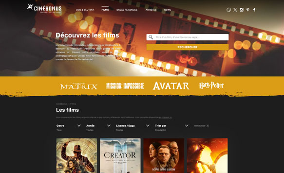 CinéBonus [site responsive]