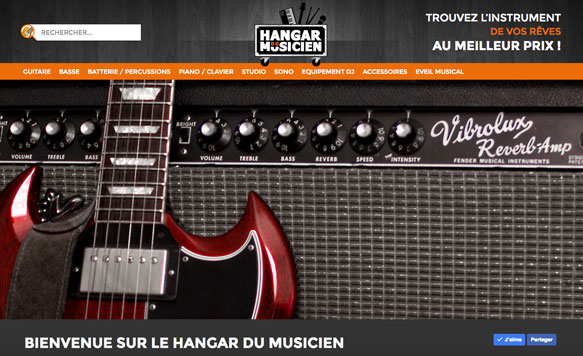 Hangar du Musicien [site responsive]