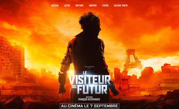 Le Visiteur du Futur : le film [site responsive]